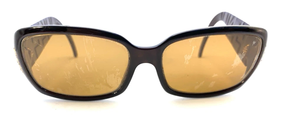 Gafas de sol Fendi FS350R 200 granate rojo rectangular de gran tamaño Italia 58-16 130 para mujer Foto 2 de 4