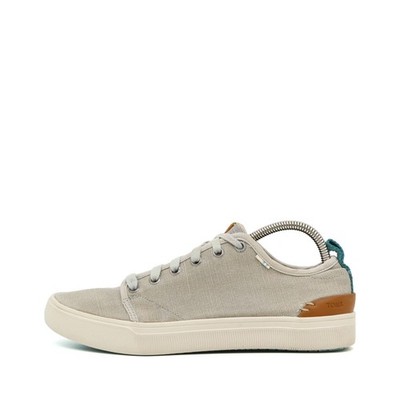 TOMS Herren 100137212 Schuh Grau Textil Low-Top Freizeitschuhe Sneaker EU 40,5
