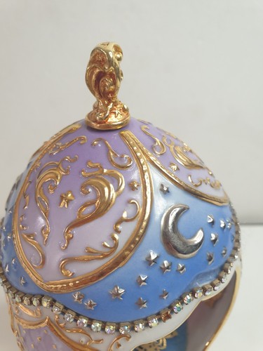 Franklin Mint Collectable Musical Carousel Egg Ornament - Picture 9 of 16
