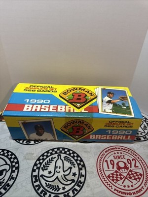 1990 Bowman Baseball Official Complete Set - 528 Cards (Not Factory Sealed)
