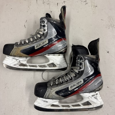 ANZE KOPITAR NHL PRO STOCK GAME USED ice HOCKEY SKATES Los Angeles KINGS sz 10