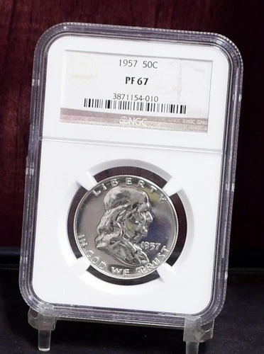 1957 Franklin Half Dollar - NGC Pf67 (#60408-L)