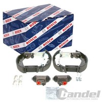 Bosch BREMSBACKEN-SATZ Hinterachse Passend FüR Ford Fiesta KA | 0 204 114 586