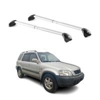 DachträGer GrundtäGer FüR Honda CR-V Mk1 1995-2001 100Kg Alu Silber 2 Tlg ABE