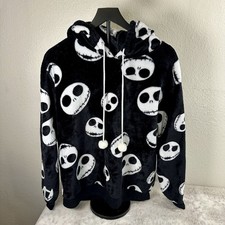 The Nightmare Before Christmas Fuzzy Hoodie Disney Womens 3x