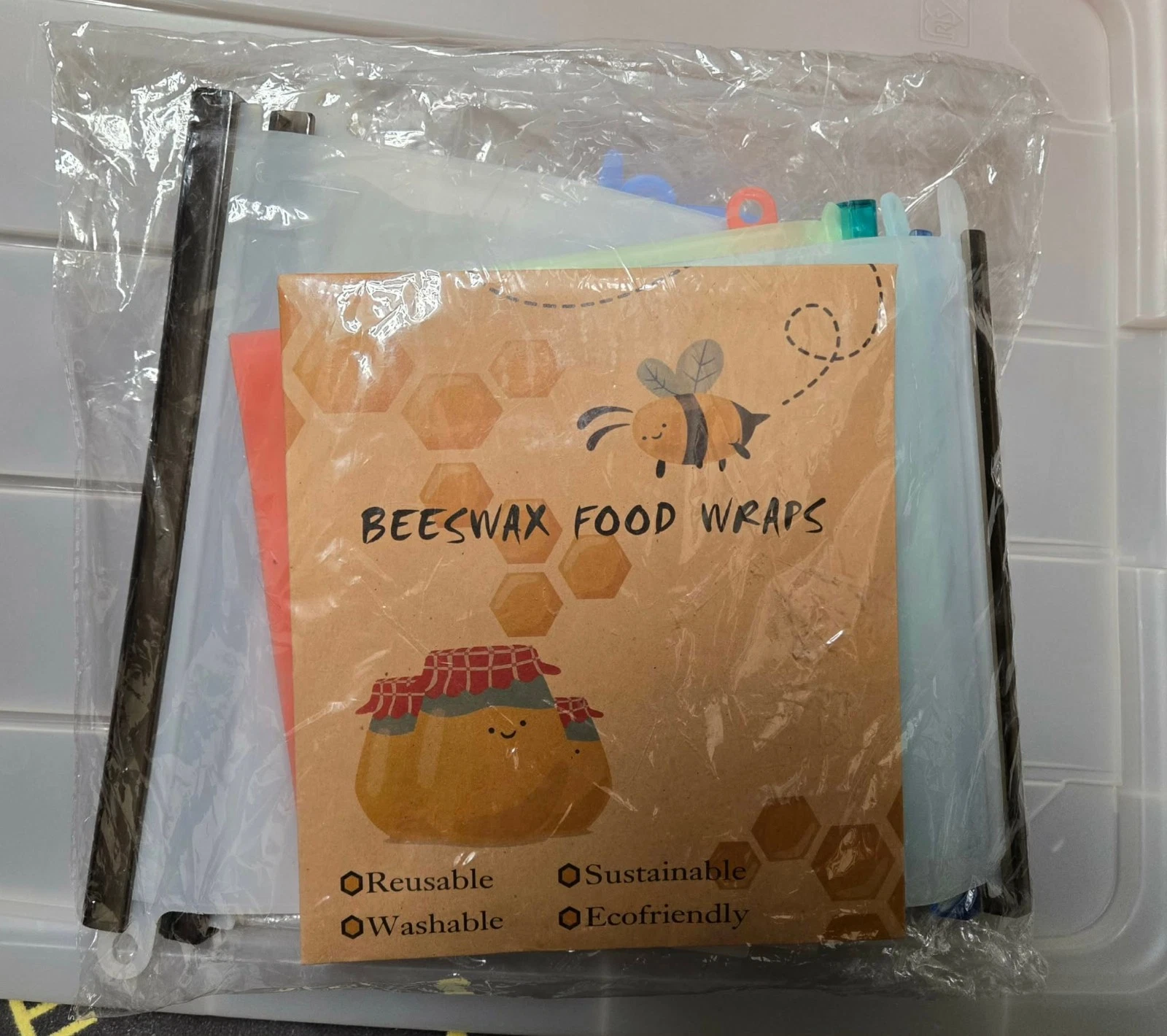 12-Piece Reusable Silicone Food Storage Bags & Beeswax Wraps Set – Leakproof, Fr
Opens in a new wind
