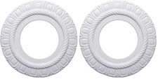 Ekena Millwork CM09CL Claremont Ceiling 1 Count (Pack of 2), Primed