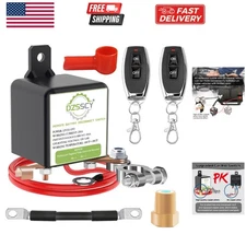 Remote Battery Disconnect Switch 12v, 250A, Battery Cut Off Switch Anti-Theft...