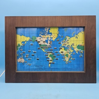 HOWARD MILLER #4622 ELECTRIC WORLD TIME CLOCK Zeeland Michigan