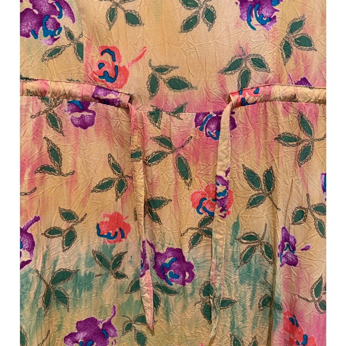 Jams World Floral Tenzi Short Sleeve Midi Dress View 5