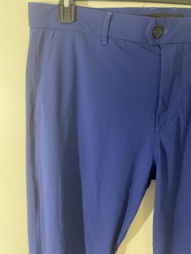 Pantalones GREYSON Montauk para Hombres 36 X 30 Azul Rendimiento Golf Jogger Elastizados NUEVO - Imagen 6 de 6