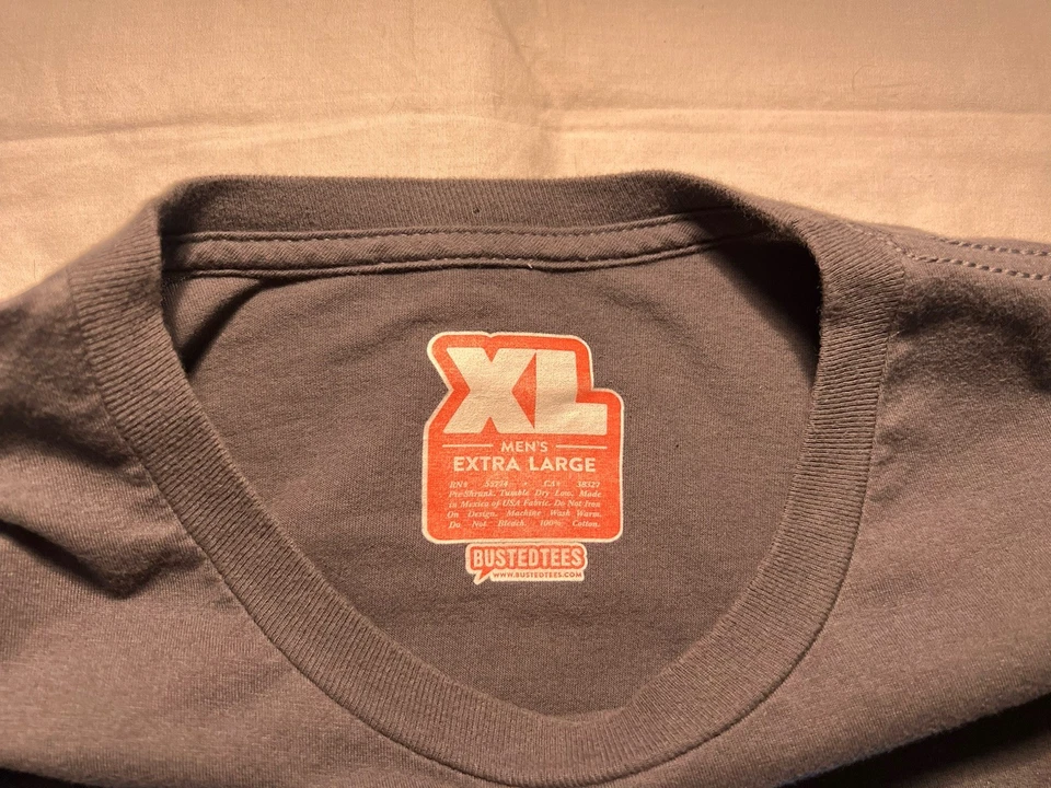 Suck it Trebek Funny SNL Graphic Tee Men’s Size XL BustedTees - Image 3 of 4