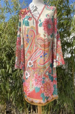 Kleid von Ana Alcazar mit Muster Damen Größe 40 42 44 fällt größer aus - Bild 1 von 4