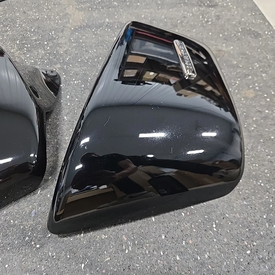Juego de cubierta lateral de cuadro OEM negro Honda Shadow VT1100C2 2000-2007 Sabre LH RH Foto 3 de 4