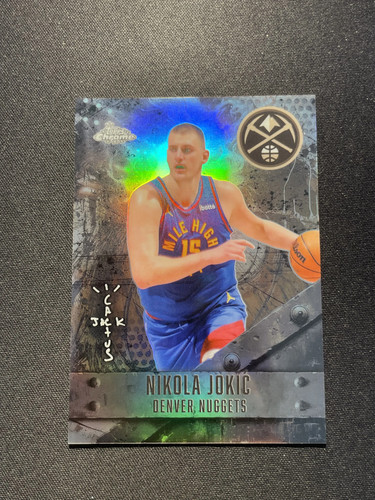 2025-26 Topps Chrome Cactus Jack Mode Nikola Jokic #CM-18 Refractor Nuggets XV44