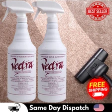 2X Vectra 32oz Fabric, Upholstery, Carpet & Furniture Protector Spray Bottle