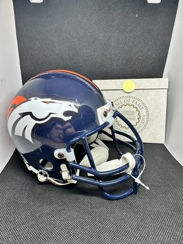 John Elway Signed Mini Helmet with COA