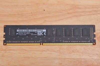 MT9JSF51272AZ 1G9E2ZG 4GB RAM DIMM 1866MHZ PC3-14900E-13-13-D1 LATE 2013 MAC PRO