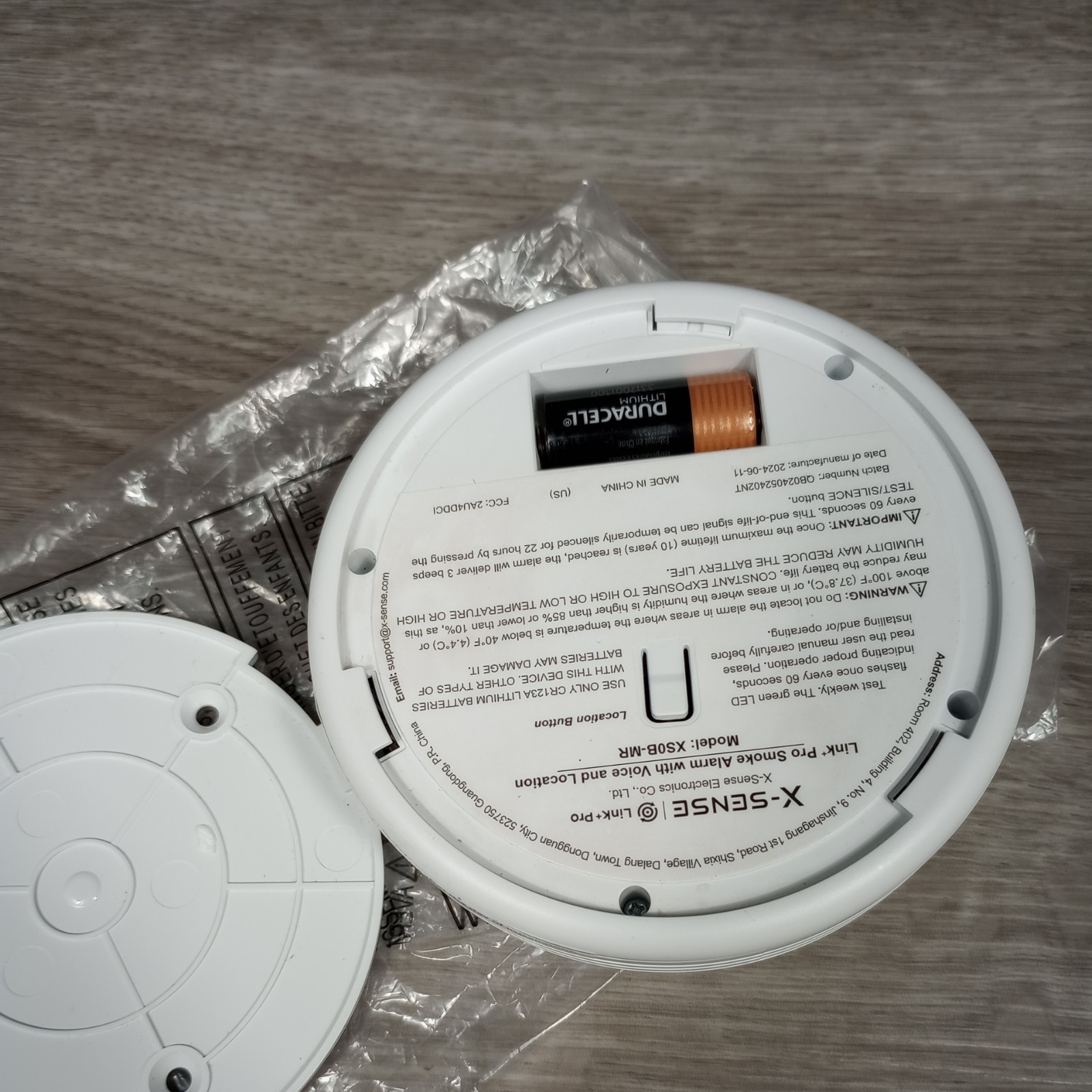 X-SENSE LINK+PRO SMOKE ALARM W/VOICE AND LOCATION, MODEL XS0B-MR