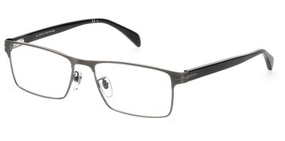 David Beckham Dark Ruthenium Black Rectangular Eyeglass Frame - DB7015 0V81 17