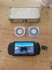Sony PSP 1000 Black Console with Battery + 8GB Memory card + Case 《 Please Read》