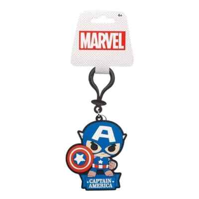 Marvel Captain America Soft Touch Bag Clip