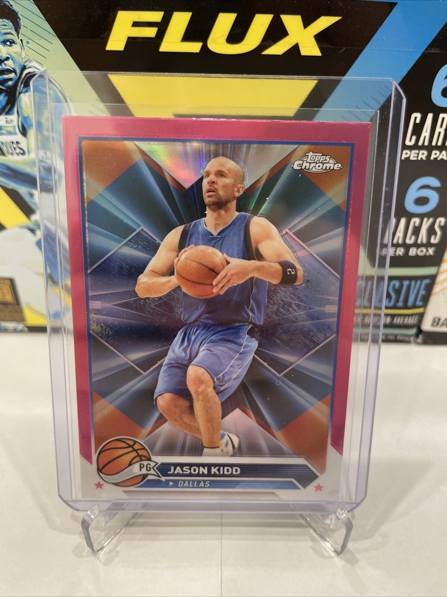 2023-24 Topps Chrome Pink Refractor Jason Kidd #77 | eBay