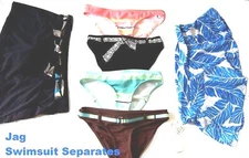 Jag Bikini Tankini Swimsuit Separates Tops & Bottoms Sizes XS-XL NWT $38-$50