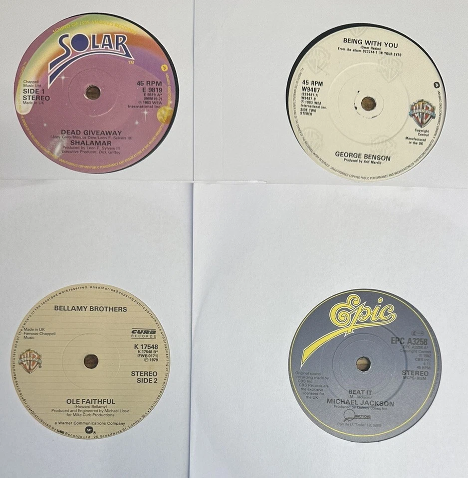 Soul Funk Disco 7” Starter Pack Collection Box 20 7” Vinyl Records Per Pack - Image 2 of 4