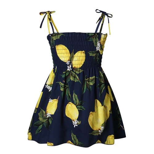 Toddler Kids Baby Girl Floral Animal Pleated Dress Casual Summer Sundress Travel - Picture 13 of 42
