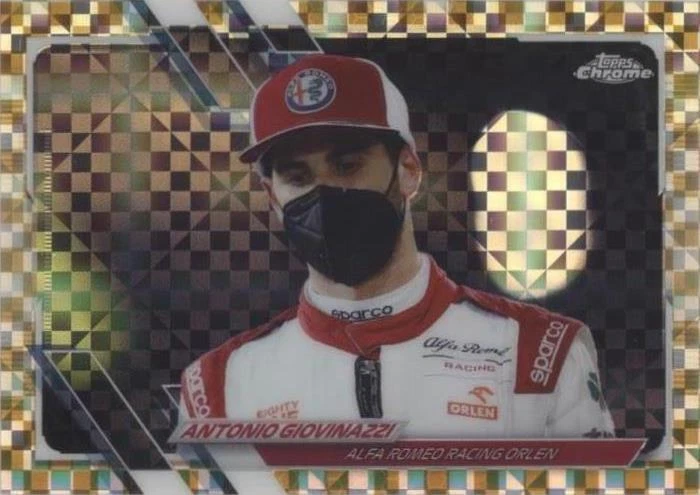 Gold Checker Flag Refractor