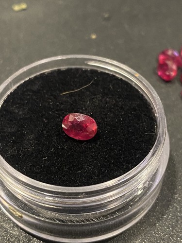 Gemstone Precious Stone Ruby Oval Cut Loose Ruby - 第 1/5 張圖片