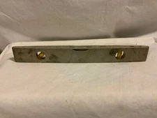  Torpedo Level No. 3983 Craftsman Aluminum 9" long 3 Bubble Silver USA Vintage