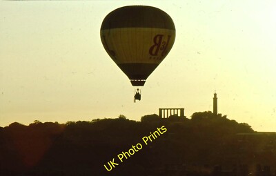 Foto 6x4 Ballonfahrt über Calton Hill Edinburgh Ein perfekter Sommer auch um 1985