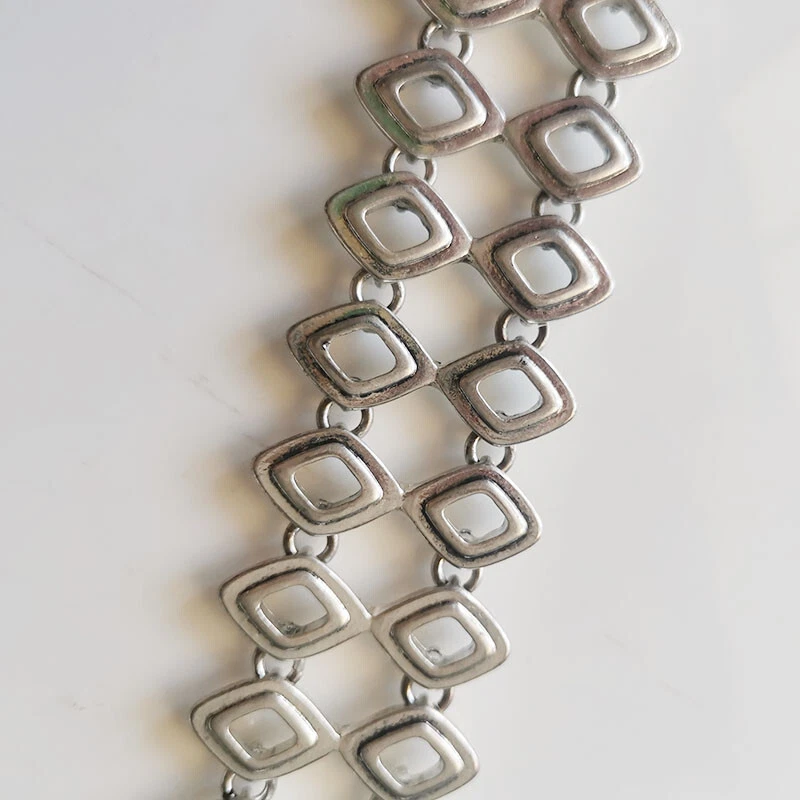 Nuevo 7.5" Lucky Brand Geométrico Floral Pulsera Regalo Vintage Mujeres Fiesta Joyería Foto 2 de 3