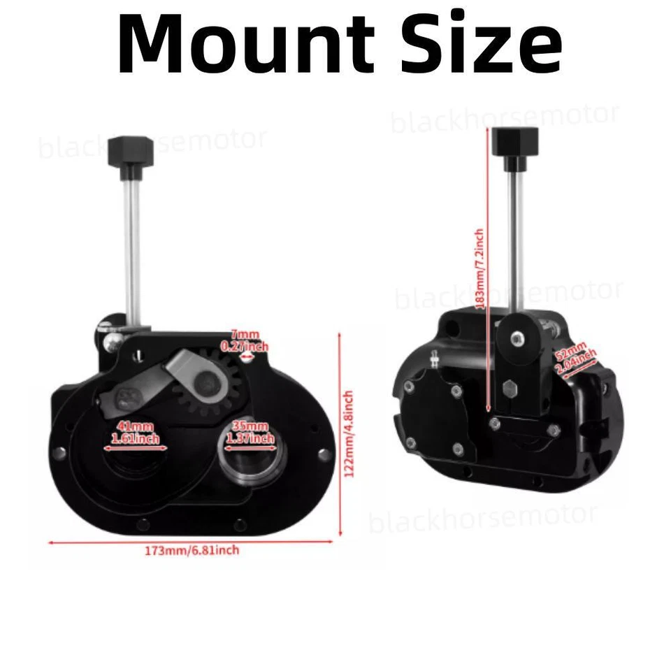 🔥Caja de cambios embrague marcha atrás negra para Harley Touring Road Street Glide 14-2020 Foto 4 de 4