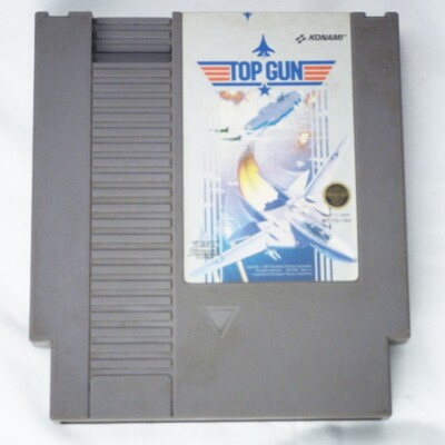 Top Gun NES Nintendo Entertainment System 1987 Flight Game Vintage 