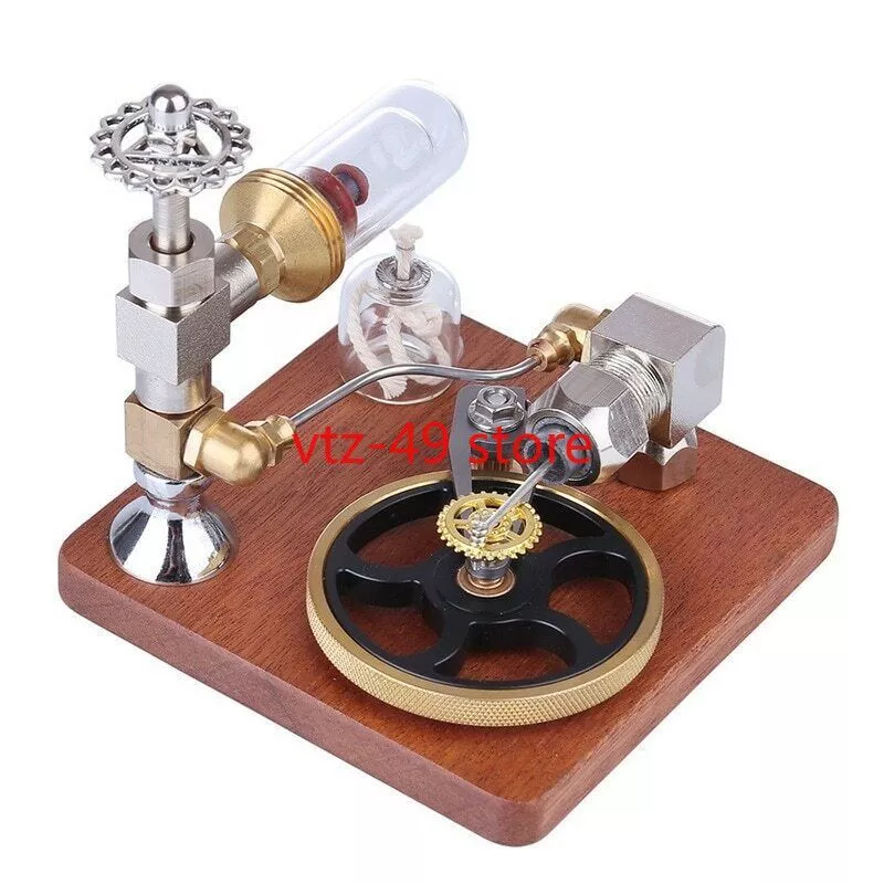 Speed-Controlled Single Cylinder Stirling Engine with Regulator