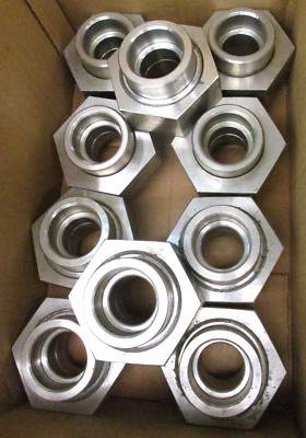 J&J USA B/SB408 A800HP HT# 20483 1'' 3000# MSS SP-83 Lot of 10 Pieces A6624PA