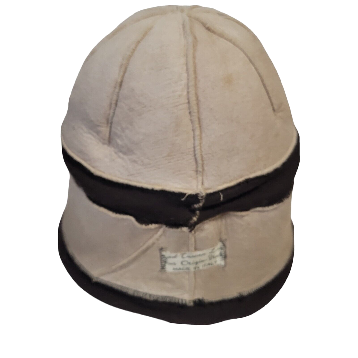 1950\'s-60\'s Italian lamb hat Vintage Genuine Tuscan Italian Lamb Skin Fur Winter Hat  main image 2