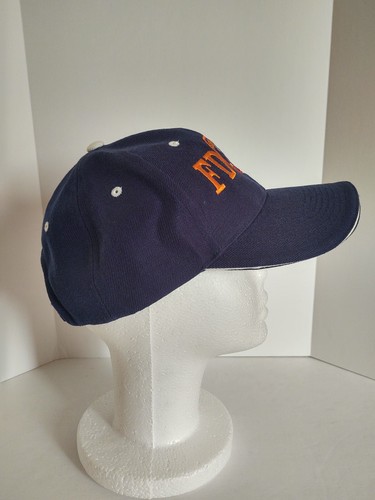 FDNY Baseball Hat Cap NWT Adjustable Blue Strapback - Afbeelding 4 van 5