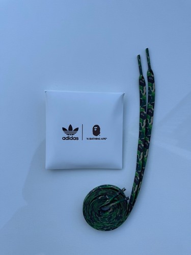 BAPE x ADIDAS OG CAMO SHOELACE GREEN CAMO | A BATHING APE