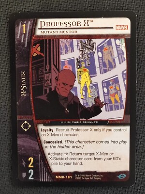 VS System TCG - Professor X - MMK-181 Rare