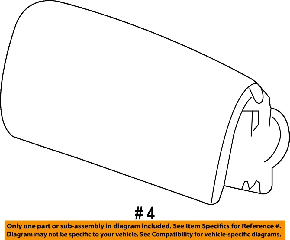 Used Instrument Panel Air Bag fits: 2002 Mazda TRIBUTE passenger dash Grade A — 第 4/4 张图片