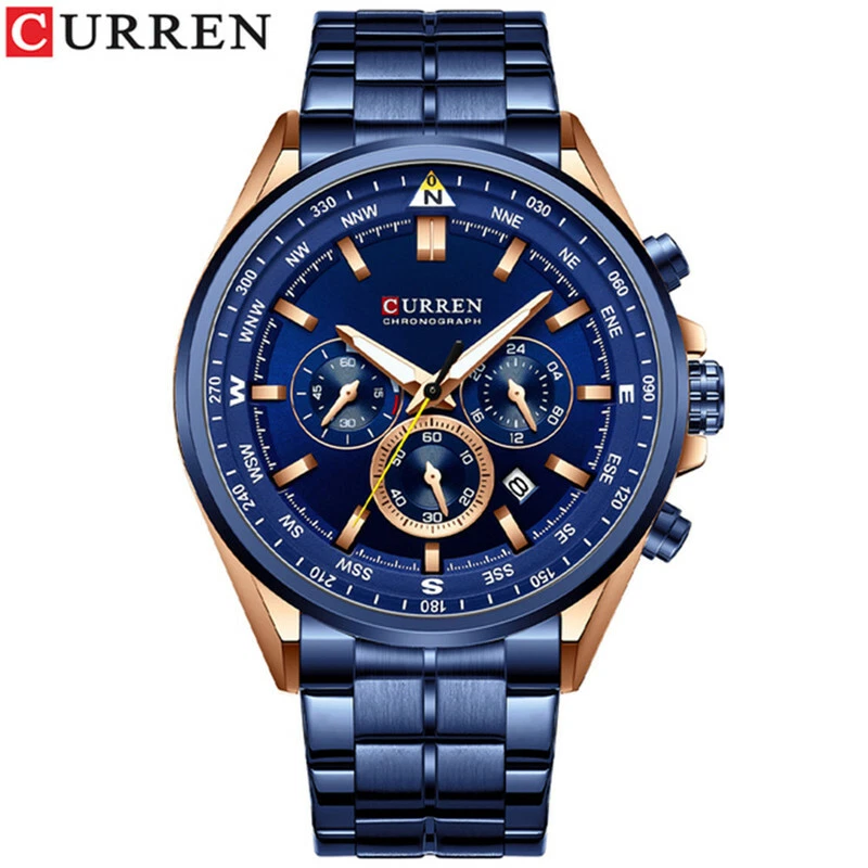 blue w box