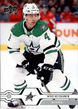 2019-20 Upper Deck 398 Miro Heiskanen Dallas Stars 2019-20 Upper Deck 398 Miro Heiskanen Dallas Stars