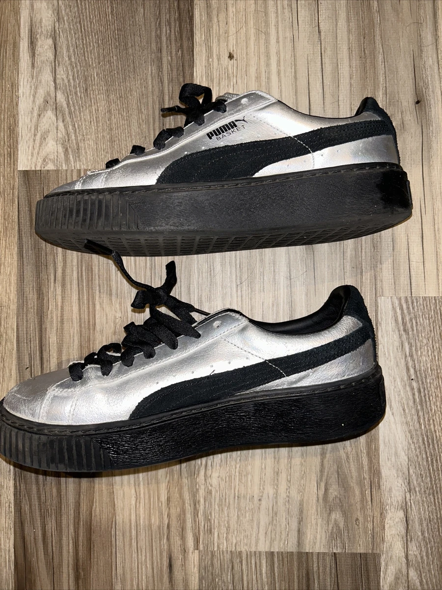 Puma basket sales platform silver