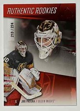 2023-24 SP Game Used Jiri Patera #250 Authentic Rookies Red /224 Las Vegas