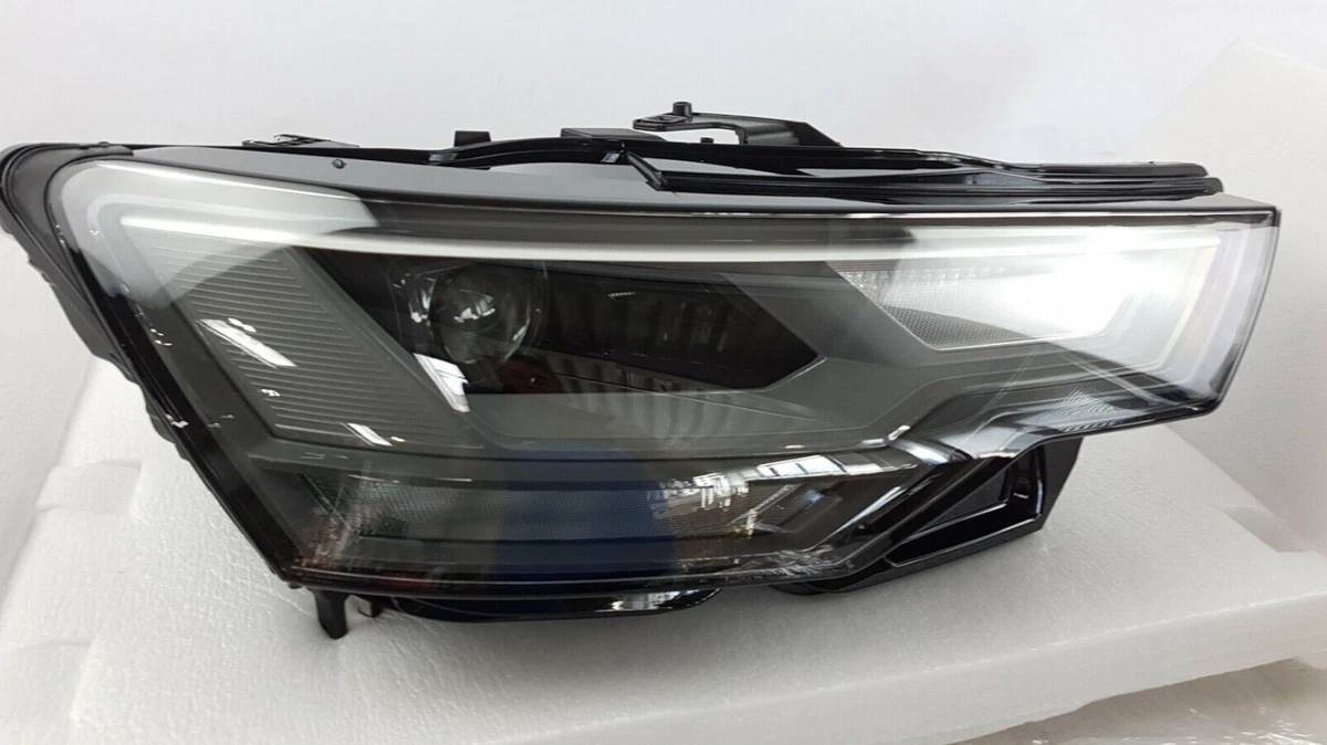 NEW AUDI A6 C8 FRONT RIGHT HEADLIGHT LHD 4K0941034 ORIGINAL | eBay