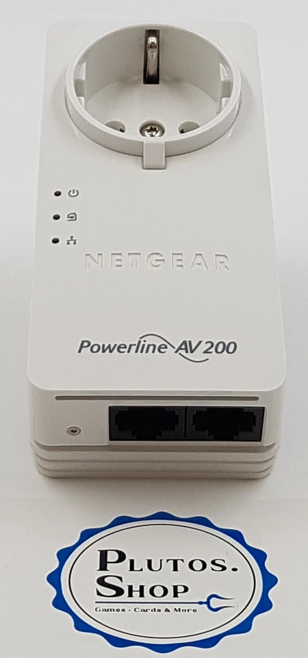 Netgear Powerline XAV2602v2 Netzwerk LAN Adapter 200Mbps Powerlan dLan - Bild 3 von 3